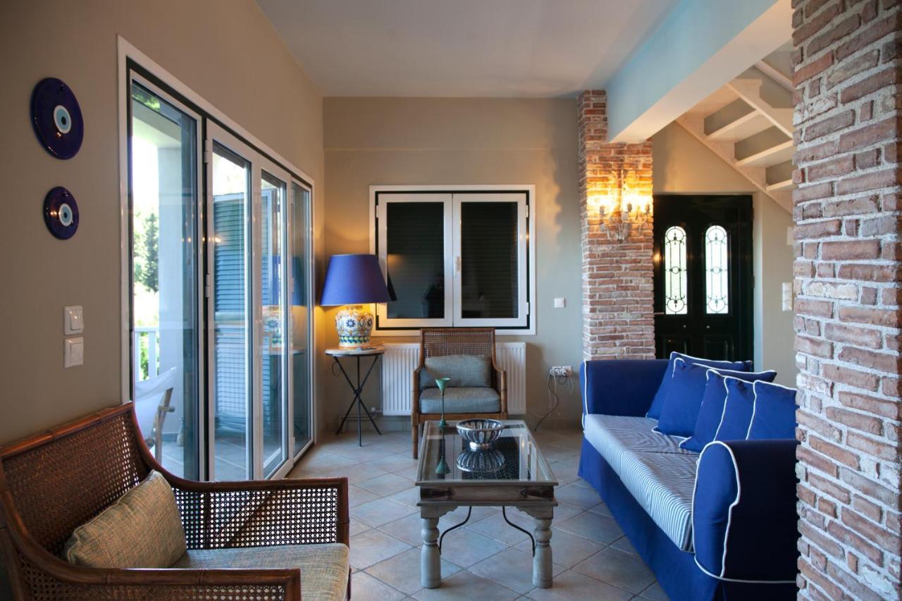 Villa Casa Azul With Private Pool Áyios Nikítas Dış mekan fotoğraf